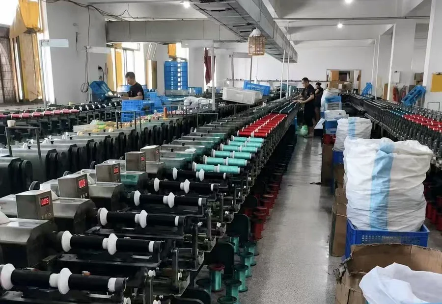 Thread production line
