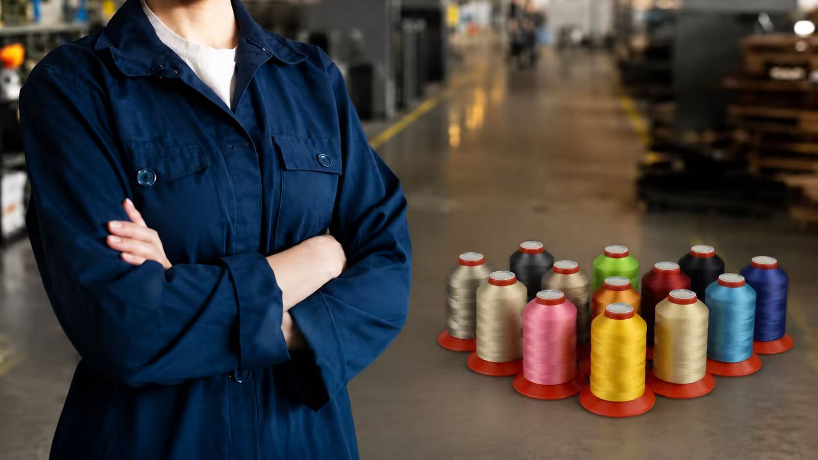 Industrial heavy-duty sewing thread factory supply
